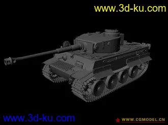 3D打印模型坦克的图片