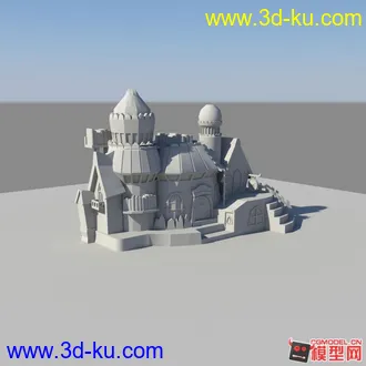 3D打印模型可爱小房子的图片