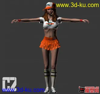3D打印模型Hotty Girl的图片