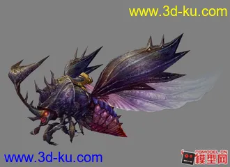 3D打印模型完美 黑甲虫坐骑的图片
