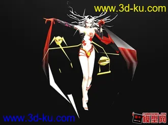 3D打印模型最终幻想“暗黑之云”Cloud of Darkness的图片