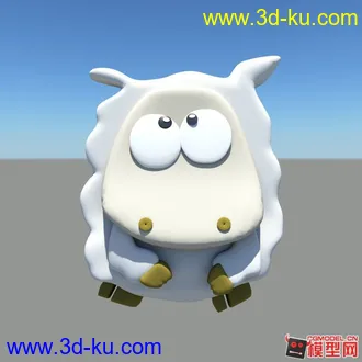 3D打印模型4个超可爱小动物 非常Q的图片