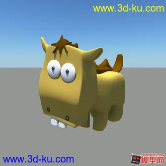 3D打印模型4个超可爱小动物 非常Q的图片
