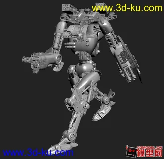 3D打印模型很炫酷的机器人的图片