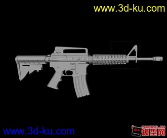 3D打印模型M4A1的图片