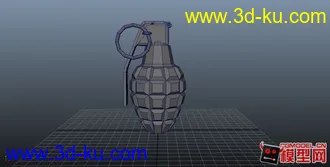 3D打印模型手榴弹一颗，无聊的时候做一个，不喜勿喷的图片