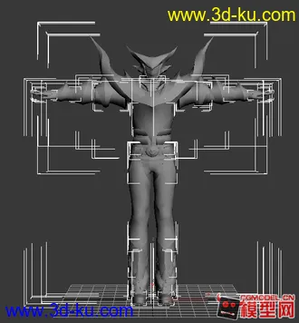 3D打印模型鬼泣4 游戏中的Dante Demon的图片