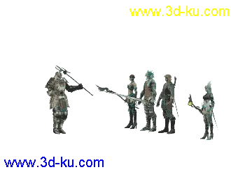 SUN 模型之男名角模型带动作呈华彩帖图的图片
