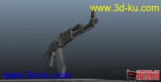 3D打印模型一点一点拼起来的AK，各位大神勿喷。。。的图片