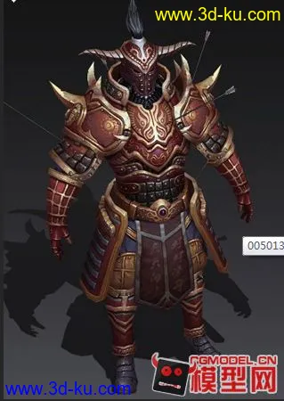 3D打印模型战士的图片