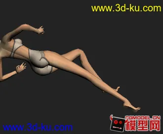 3D打印模型剑灵美女+整套跑路动画的图片