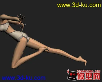 3D打印模型剑灵美女+整套跑路动画的图片