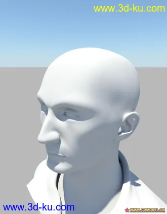 3D打印模型老外白模的图片