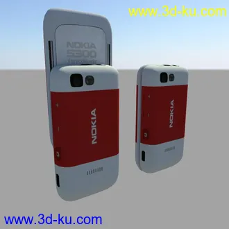 3D打印模型诺基亚5300 经典红色的图片