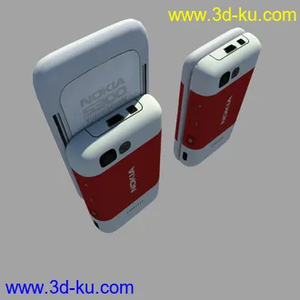 3D打印模型诺基亚5300 经典红色的图片