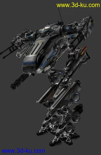 3D打印模型战争机器 Mech 2012 enforcer的图片