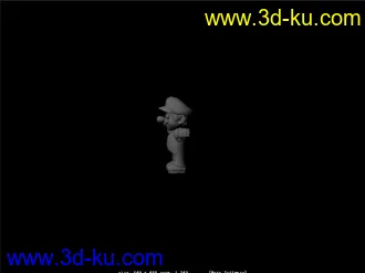 3D打印模型马里奥，卡通人物的图片