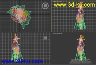 3D打印模型真三国无双6 武将6人的图片