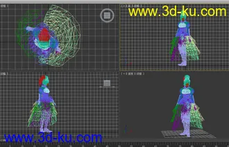 3D打印模型真三国无双6 武将6人的图片