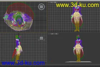 3D打印模型真三国无双6 武将6人的图片
