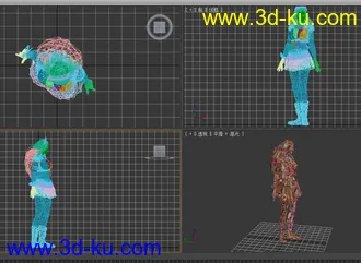 3D打印模型真三国无双6 武将6人的图片