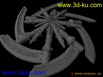 3D打印模型一个机械,初学时做的!的图片