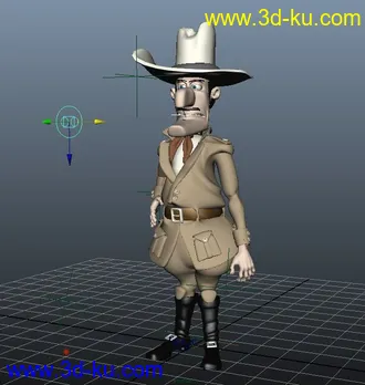 3D打印模型maya卡通人物的图片