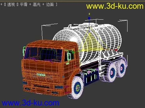 小型罐车模型的图片1