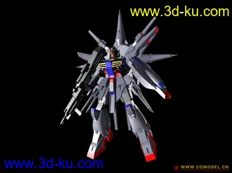 3D打印模型高达系列之神谕高达 带贴图！的图片