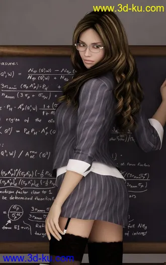 3D打印模型Hot Uniforms Teacher的图片