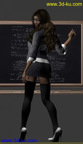 3D打印模型Hot Uniforms Teacher的图片