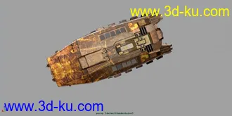 3D打印模型maya飞船的图片