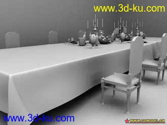 3D打印模型最后的晚餐的图片