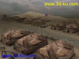 3D打印模型军事大战场景的图片