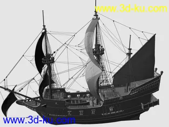 3D打印模型高精船模的图片