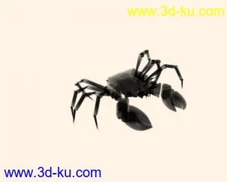 3D打印模型螃蟹的图片