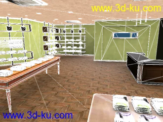 3D打印模型免费发个服装店室内场景的图片