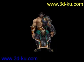 3D打印模型许褚的图片