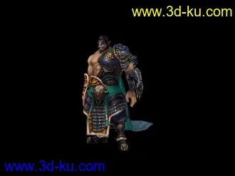 3D打印模型许褚的图片
