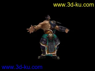 3D打印模型许褚的图片