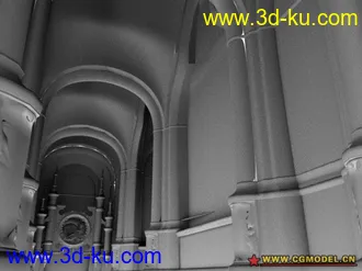 3D打印模型大堂的图片