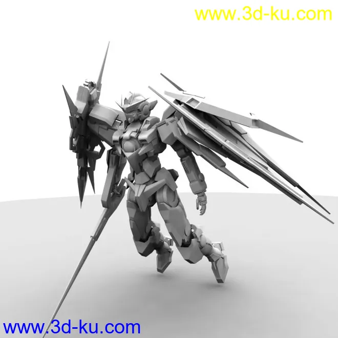 量子型00 QANT GUNDAM模型的图片1