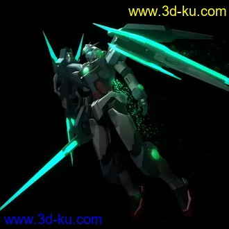 3D打印模型量子型00 QANT GUNDAM的图片