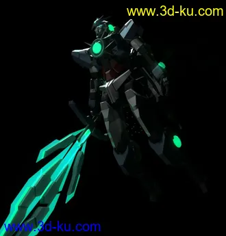 3D打印模型量子型00 QANT GUNDAM的图片