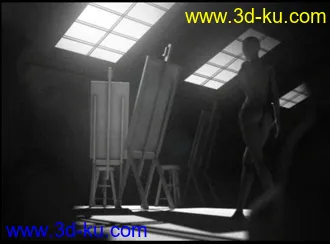 3D打印模型很棒的室内场景的图片