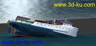 3D打印模型海底沉船的图片