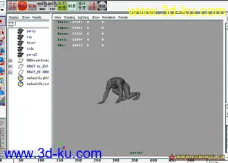 3D打印模型超写实影视级狼人变异动画的图片