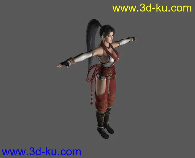 3d女孩(max2012)模型的图片2