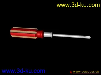 3D打印模型螺丝刀的图片