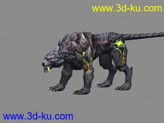 3D打印模型次世代小狗的图片